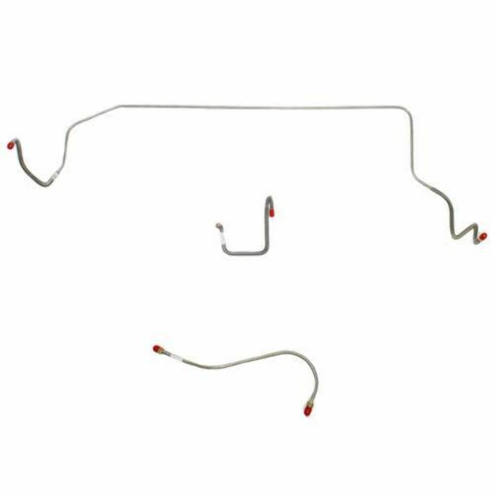 t 1966 Dodge Coronet Front Brake Line Kit Standard Brakes Stainless - RKT6603SS Fine Lines