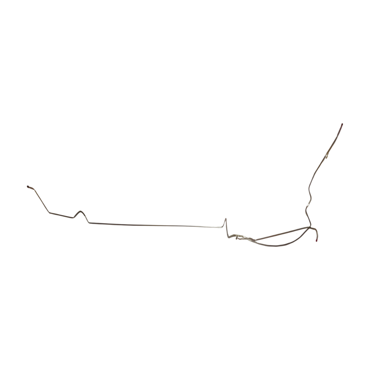 t 1966 Ford Fairlane Convertible Fuel Line 5/16 Tank to Pump Fuel Line - DGL6601SS Fine Lines