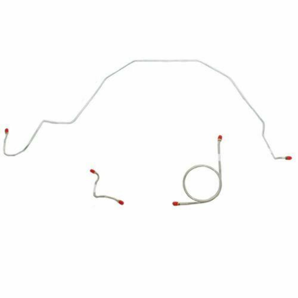 Front Brake Line Kit for 1966 Ford Galaxie stainless steel