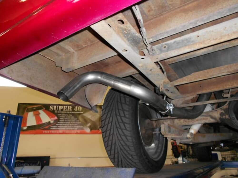 t 1967-1972 Chevrolet C10 Header-back Exhaust System Flowmaster American Thun Flowmaster