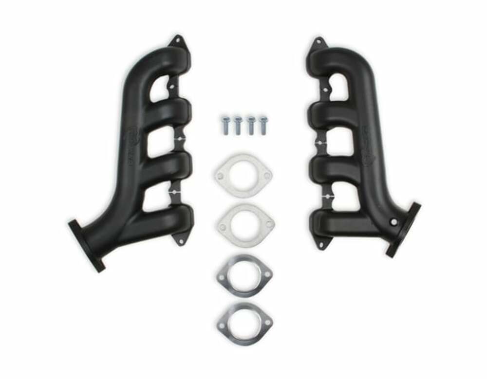 Hooker 1967-2006 Jeep Wrangler Blackheart LT Swap Exhaust Manifolds for 1967-2006 Chevy C10 black shorty BHS518