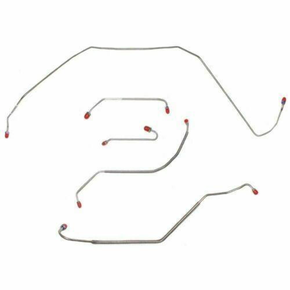 Front Brake Line Kit for 1967 Buick Skylark disc brakes stainless steel