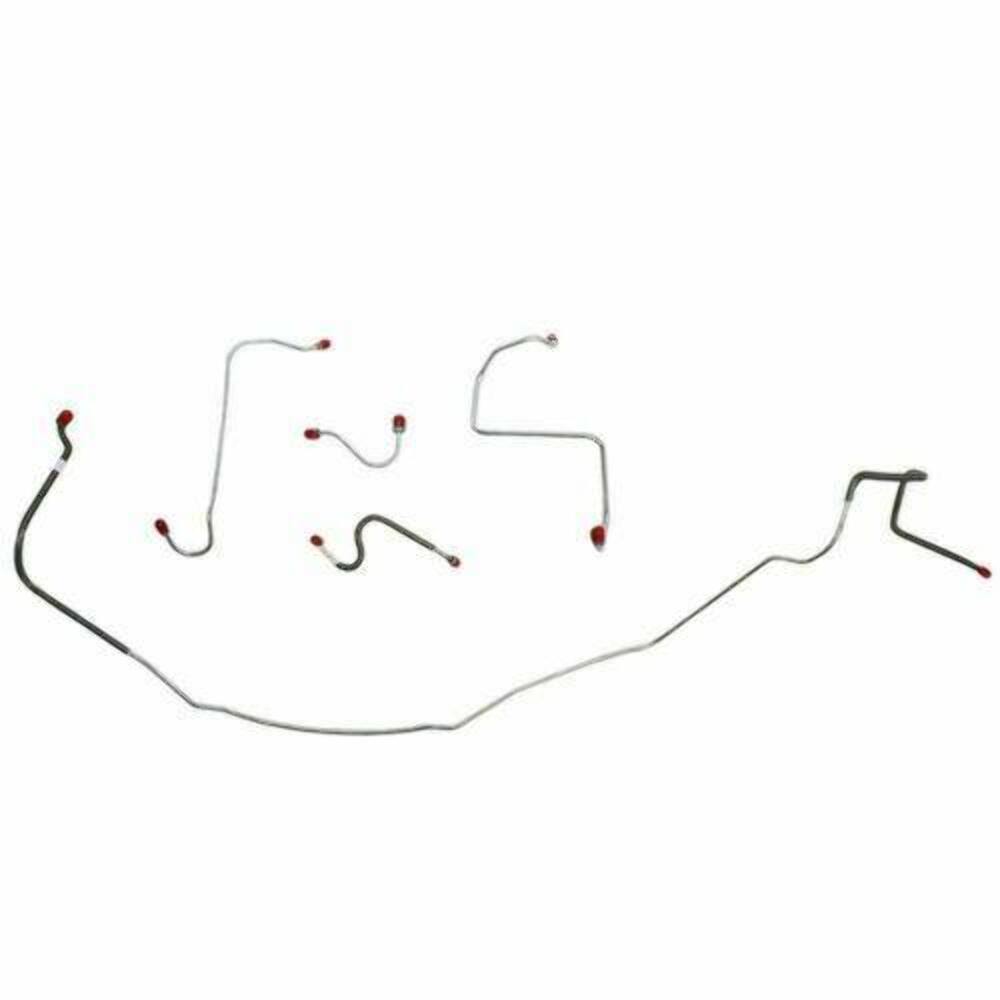 Front Brake Line Kit for 1967 Chevy Chevelle disc brakes stainless steel