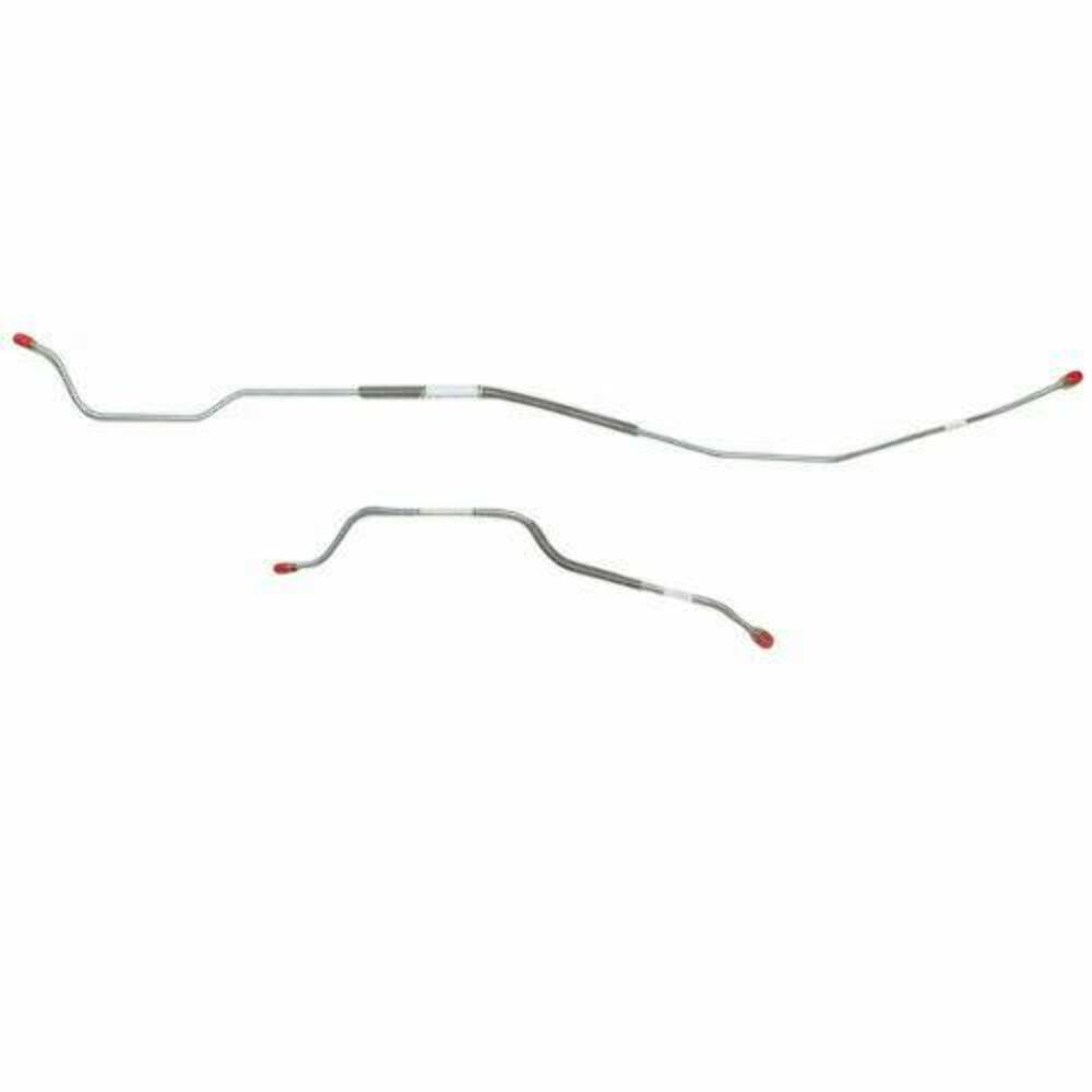 Brake Line for 1967 Ford Fairlane Rear Axle Lines with 8 Inch Axle 2 Set stainless steel