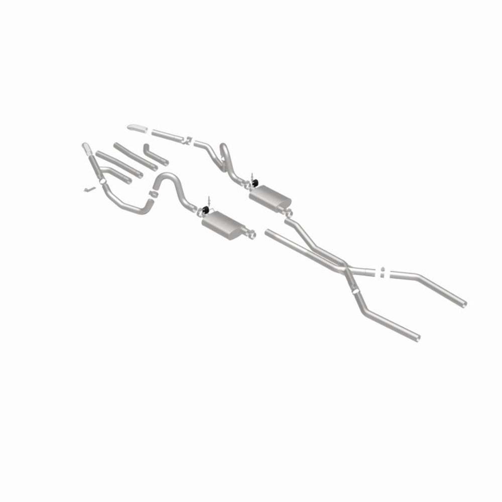 MagnaFlow performance muffler for 1968-1973 Chevy Chevelle stainless steel polished