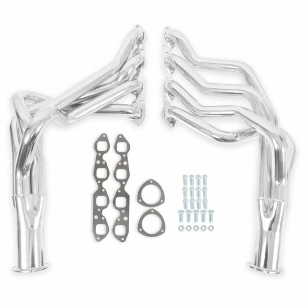 Hooker 1968-1974 Chevrolet Pickup Long Tube Headers Super Competition 2841-1HKR for 1968-1974 Chevy ceramic coated long tube