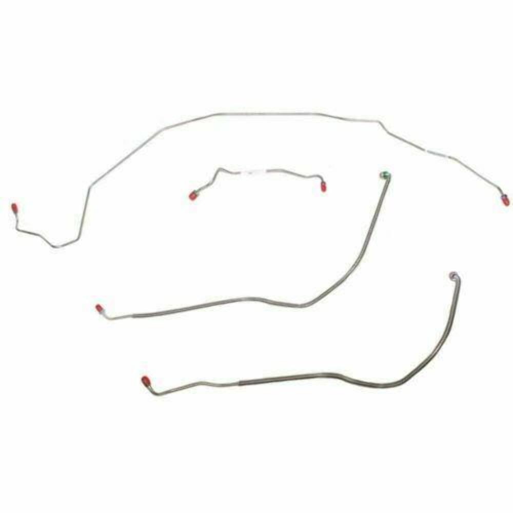 Front Brake Line Kit for 1968-1972 Buick Skylark drum brakes stainless steel