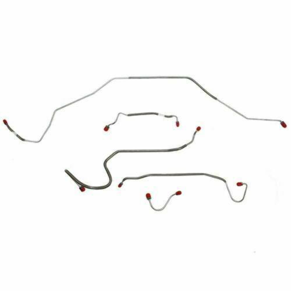 Front Brake Line Kit for 1968 Chevy Chevelle disc brakes stainless steel