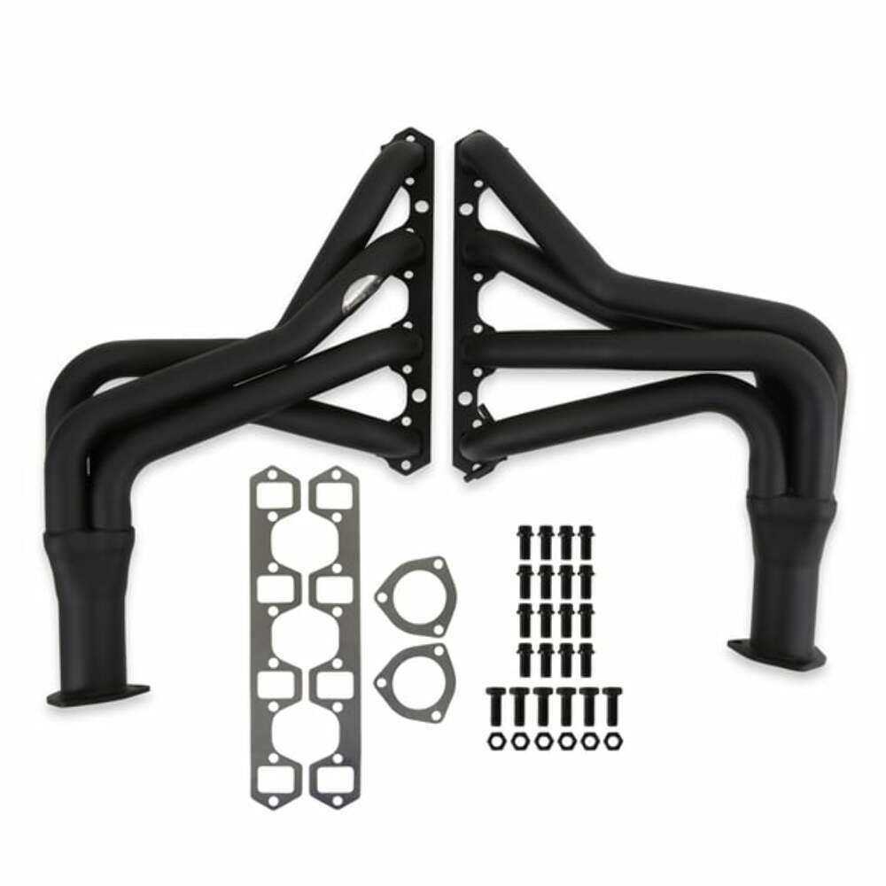 Hooker 1969-1974 Ford F-100 Long Tube Headers Competition - Painted 6904HKR black ceramic coated long tube