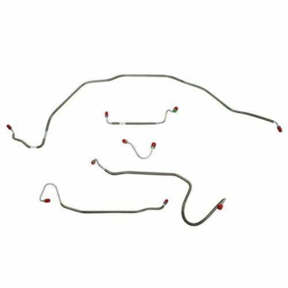 Front Brake Line Kit for 1969 Chevy Chevelle disc brakes stainless steel