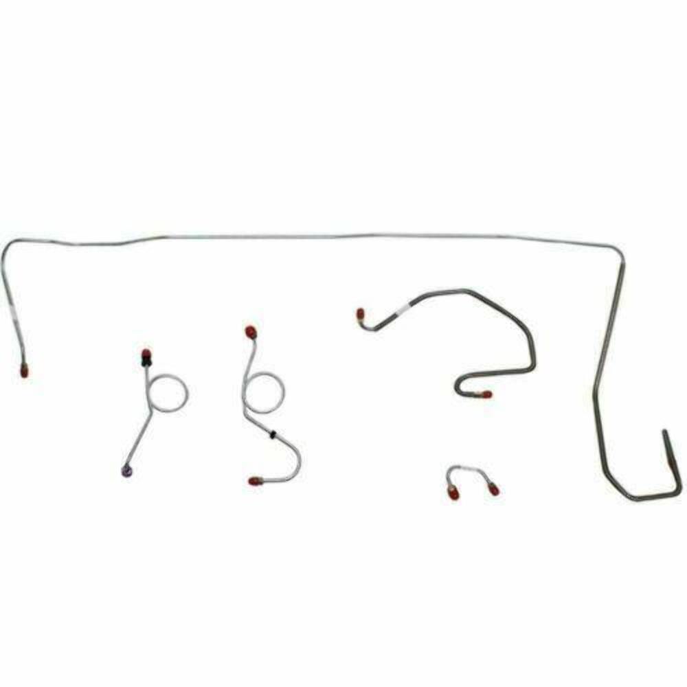 Front Brake Line Kit for 1970-1971 Dodge Challenger disc brakes stainless steel