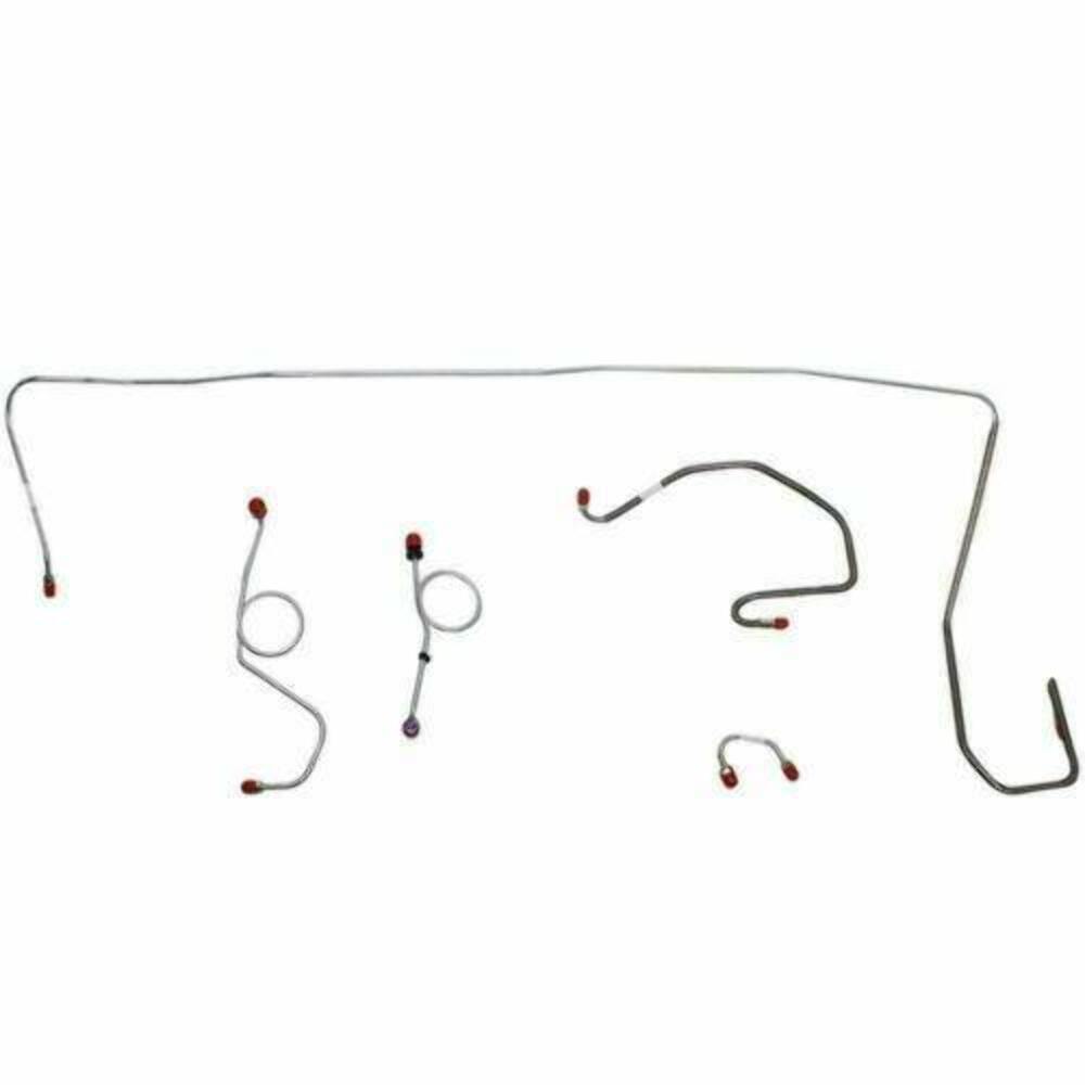 Front Brake Line Kit for 1970-1971 Dodge Challenger disc brakes stainless steel