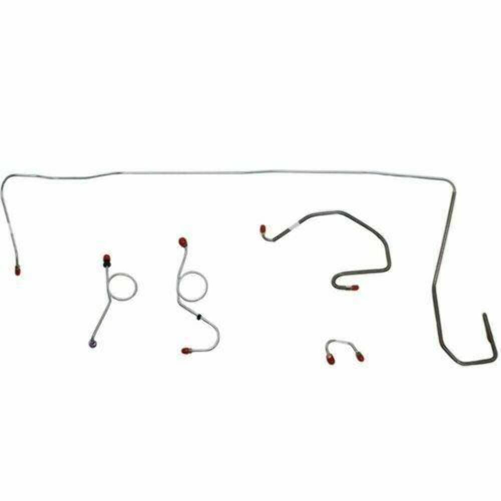 Front Brake Line Kit for 1970-1971 Dodge Challenger disc brakes stainless steel
