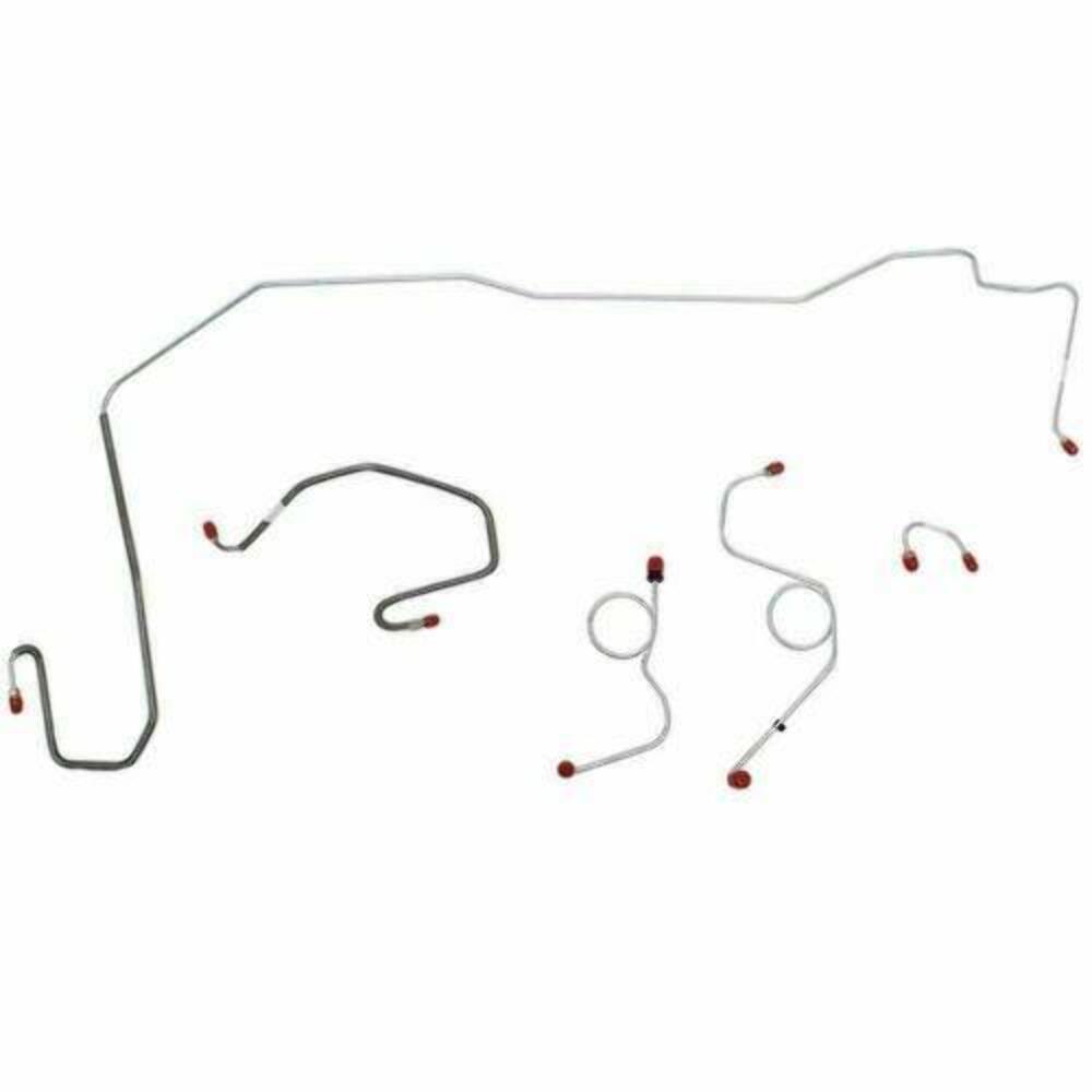Front Brake Line Kit for 1970-1971 Dodge Challenger disc brakes stainless steel