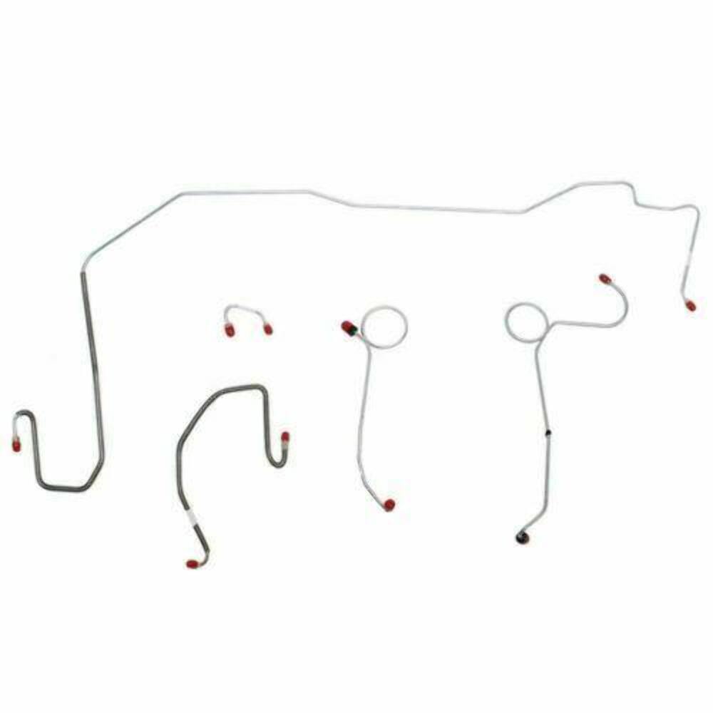 Front Brake Line Kit for 1970-1971 Dodge Challenger disc brakes stainless steel