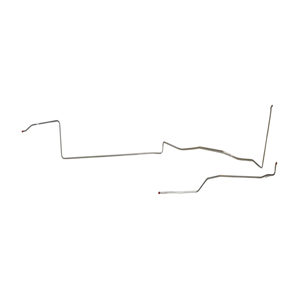 t 1971-73 Mercury Cougar Fuel Line Kit 8 Cylinder 2 Piece 3/8 Line Steel ZGL7112OM Fine Lines