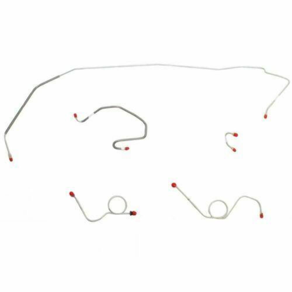Front Brake Line Kit for 1971 Dodge Coronet disc brakes stainless steel