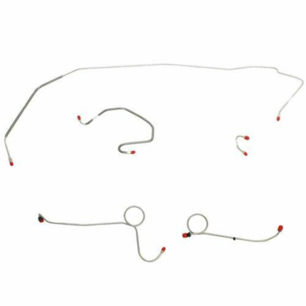 Front Brake Line Kit for 1971 Dodge Coronet disc brakes stainless steel