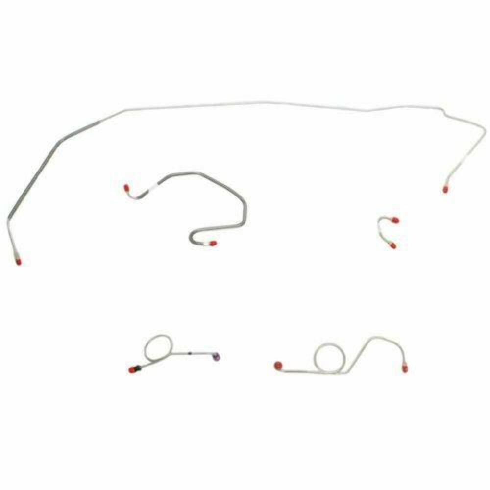 Front Brake Line Kit for 1971 Dodge Coronet disc brakes stainless steel