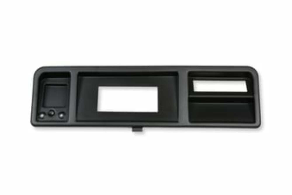 Holley EFI 1973-1977 F-100 Dash Bezels for 6.86" PRO Dashes 553-442 for 1973-1977 Ford F-100 6.86 inch black