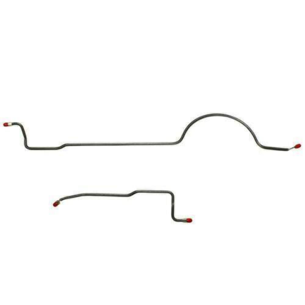 Brake Line for 1974-1975 Dodge Dart Rear Axle Lines 2 Piece Set stainless steel