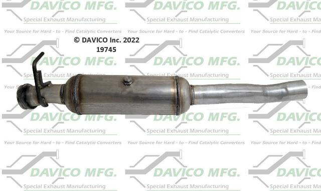Catalytic Converter Direct fit catalytic converter 1974519745