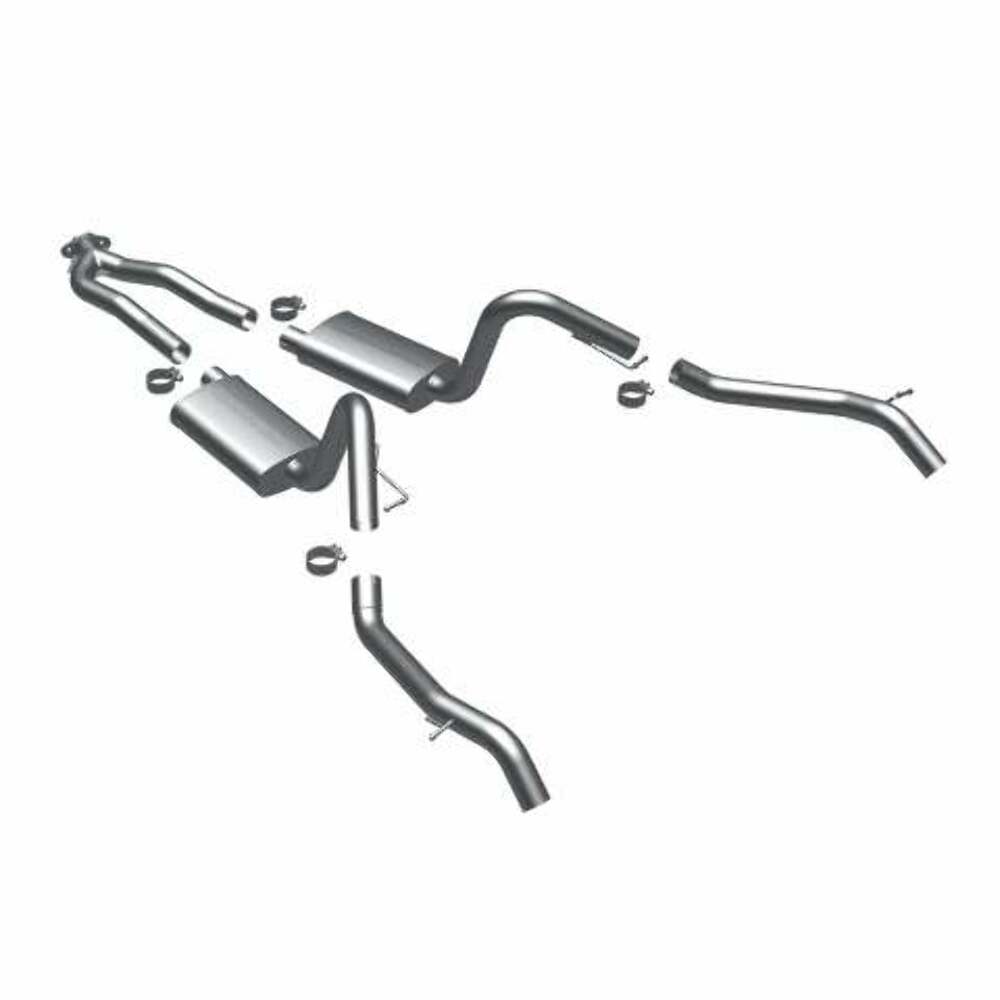 MagnaFlow cat-back exhaust system for 1976-1979 Chevy Camaro stainless steel polished 16828