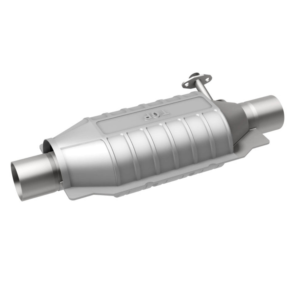 MagnaFlow universal catalytic converter 2 inch inlet/outlet stainless steel Federal EPA compliant OBDII 94041