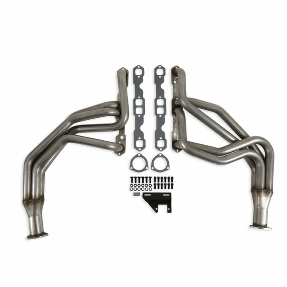 Hooker 1975-1986 Chevrolet C10 Long Tube Headers Competition 2452-2HKR for 1975-1986 Chevy C10 stainless steel ceramic coated long tube
