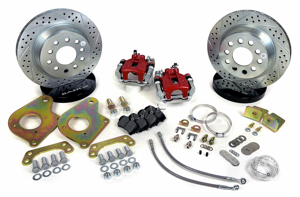 1978-1988 Regal Classic Series Rear Brake Kit 4302561R stainless steel slotted