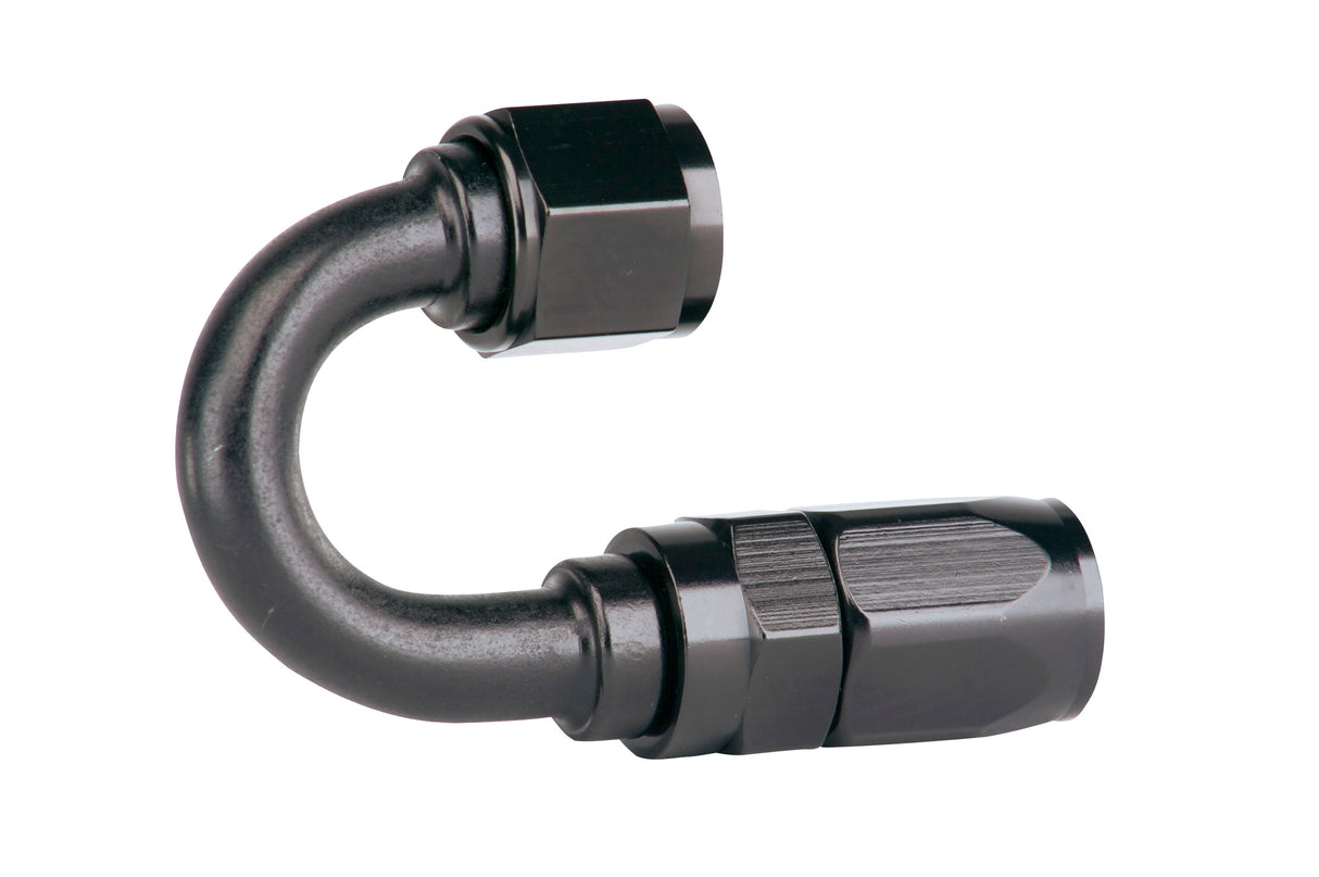 Aeromotive hose end fitting straight 180 degree 15663