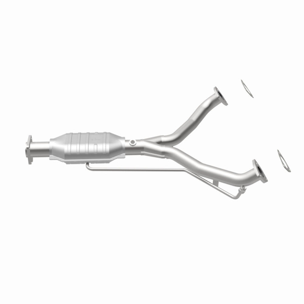 MagnaFlow direct-fit catalytic converter fits 1981-1982 Porsche 928 4.5L and 1983-1984 Porsche 928 4.7L stainless steel Federal EPA compliant OBDII 23794