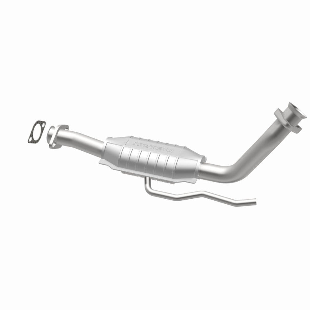 MagnaFlow direct-fit catalytic converter for 1981-1985 Ford stainless steel Federal EPA compliant OBDII 23368