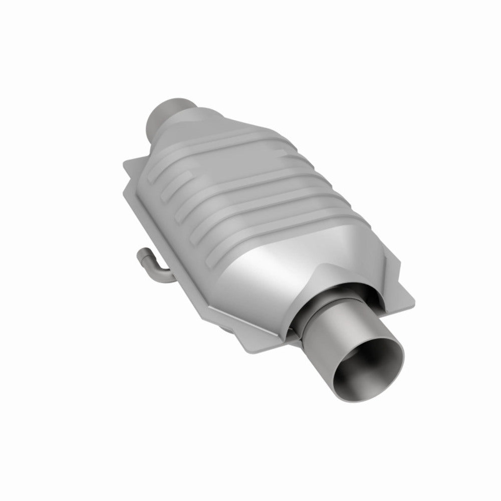 MagnaFlow universal catalytic converter 2.5 inch inlet/outlet stainless steel CARB compliant 3391016