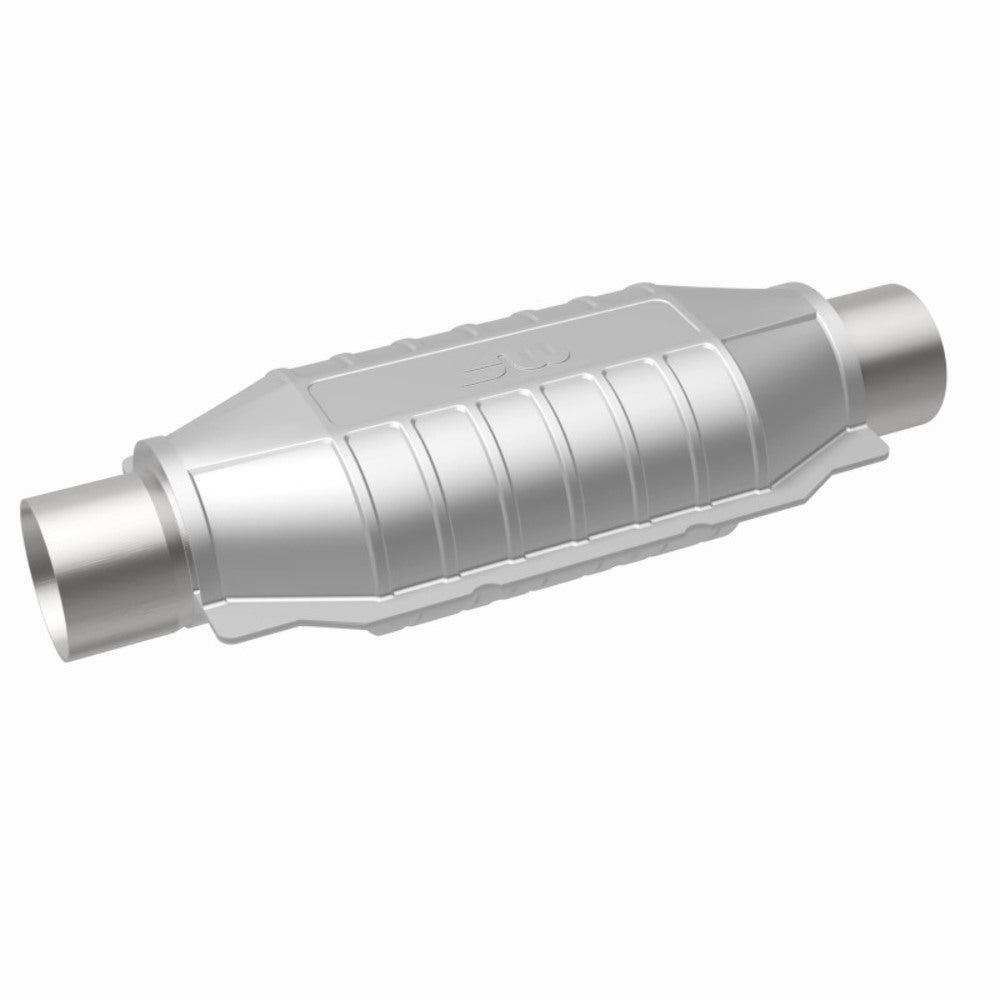 MagnaFlow universal catalytic converter 2.25 inch inlet/outlet stainless steel CARB compliant 334015