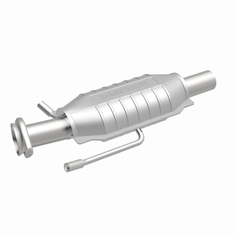 MagnaFlow direct-fit catalytic converter for 1983-1987 Ford stainless steel Federal EPA compliant OBDII 23349