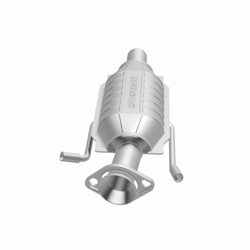 MagnaFlow direct-fit catalytic converter for 1983-1987 Ford stainless steel Federal EPA compliant OBDII 23349