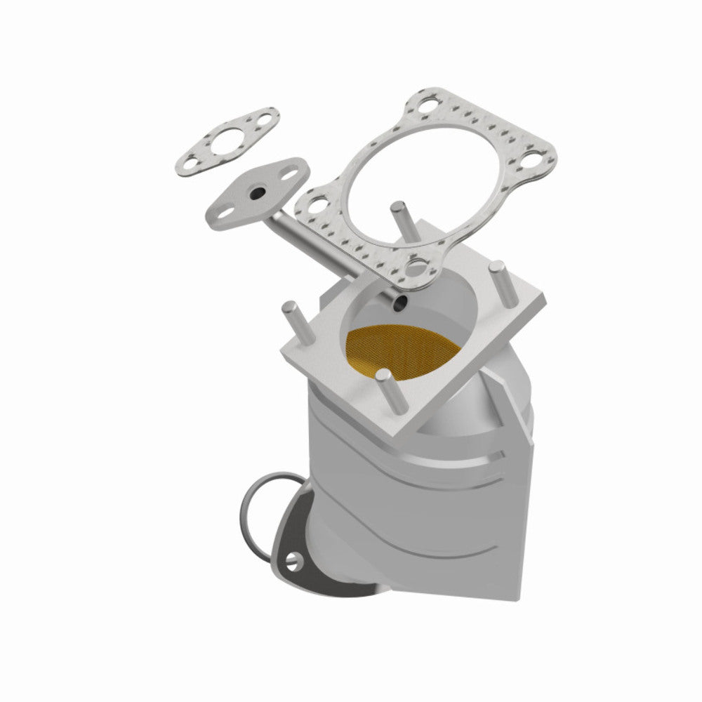 MagnaFlow direct-fit catalytic converter for 1985-1987 Honda Civic 1.5L stainless steel CARB compliant 352649