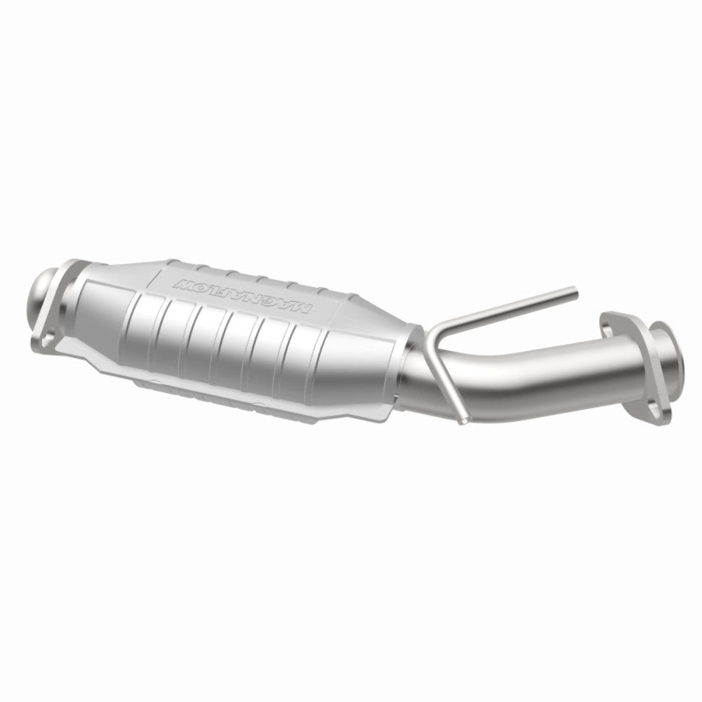 MagnaFlow direct-fit catalytic converter for 1985-1986 Ford 2.25 inch inlet/outlet stainless steel Federal EPA compliant OBDII 23365