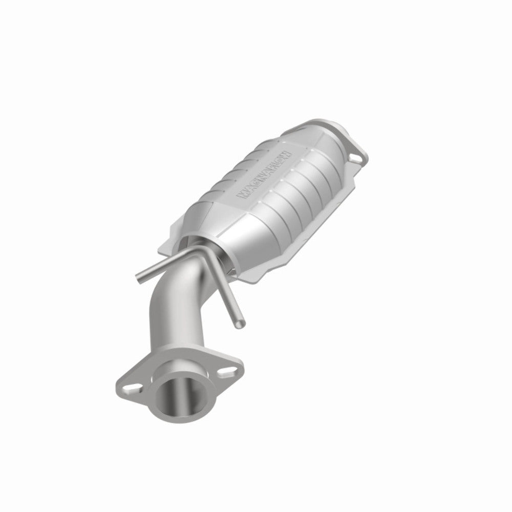 MagnaFlow direct-fit catalytic converter for 1985-1986 Ford 2.25 inch inlet/outlet stainless steel Federal EPA compliant OBDII 23365