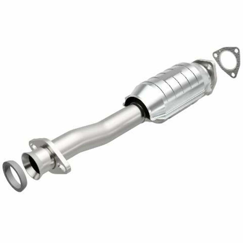 MagnaFlow direct-fit catalytic converter for 1985-1987 Honda Civic stainless steel Federal EPA compliant OBDII 22634