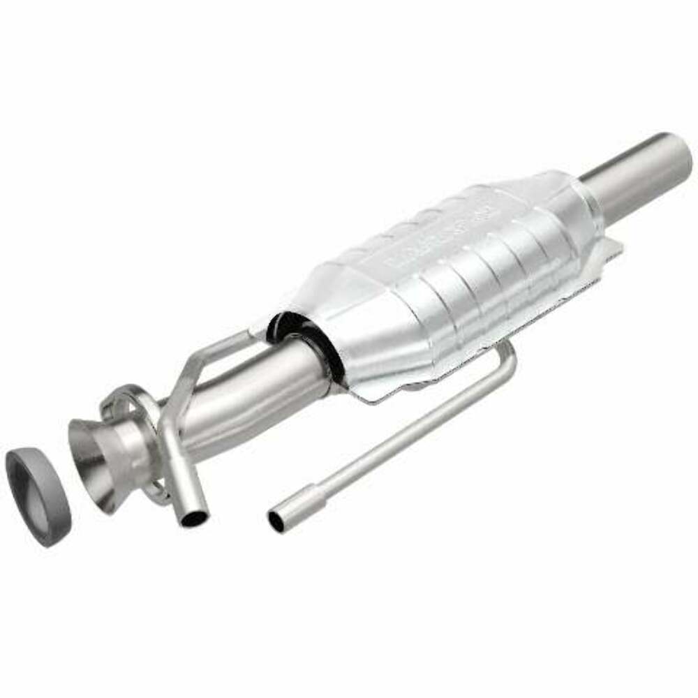 MagnaFlow direct-fit catalytic converter for 1985-1994 Ford stainless steel Federal EPA compliant OBDII 23359