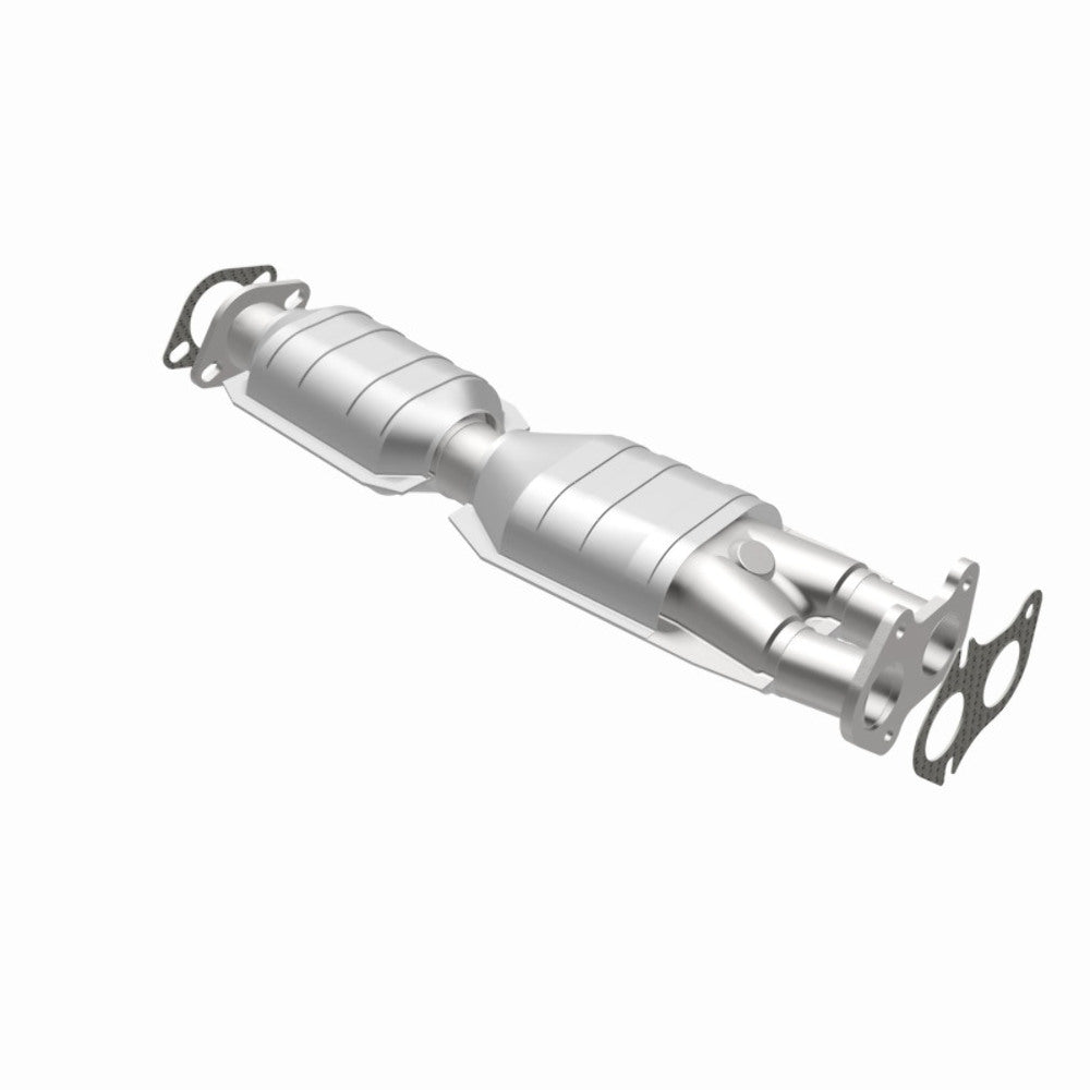 MagnaFlow direct-fit catalytic converter for 1986-1987 Ford stainless steel Federal EPA compliant OBDII 23386