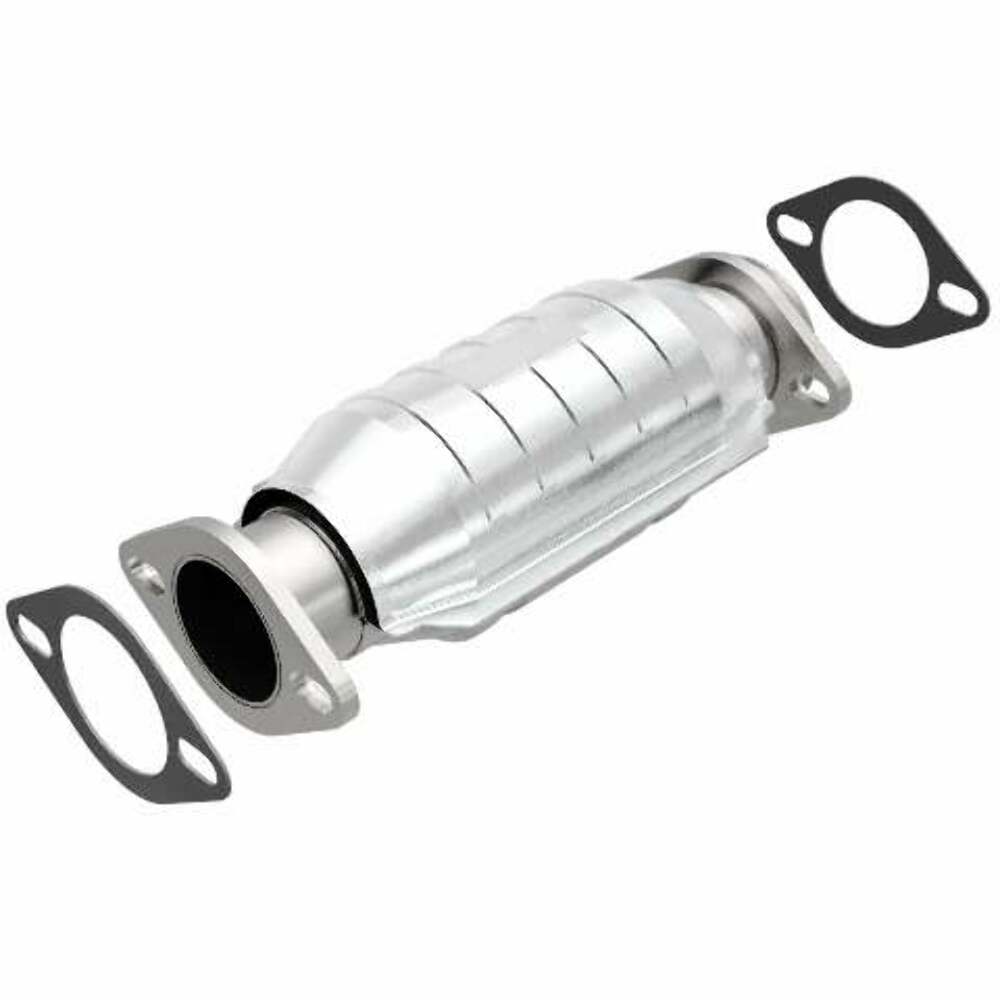 MagnaFlow direct-fit catalytic converter for 1986-1993 Toyota 2.5 inch inlet/outlet stainless steel Federal EPA compliant OBDII 22767