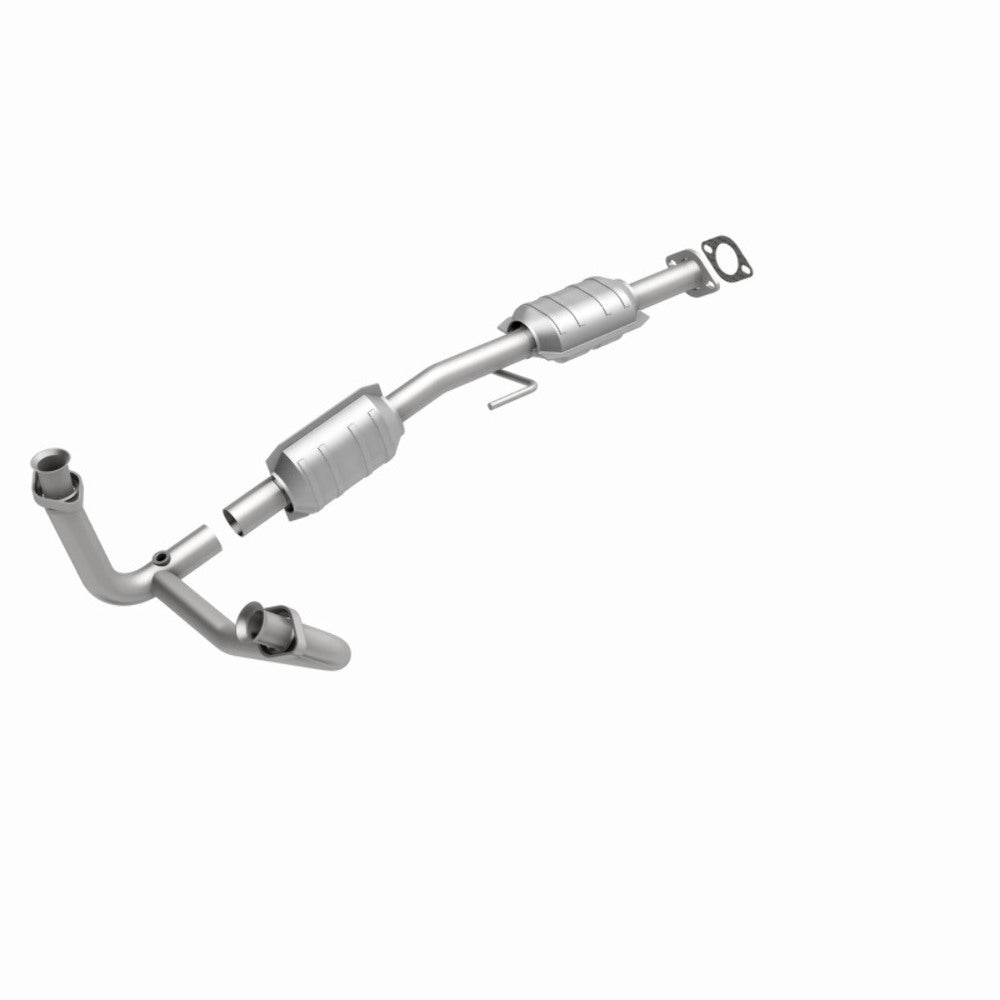 MagnaFlow direct-fit catalytic converter for 1986-1997 Ford stainless steel Federal EPA compliant OBDII 93304