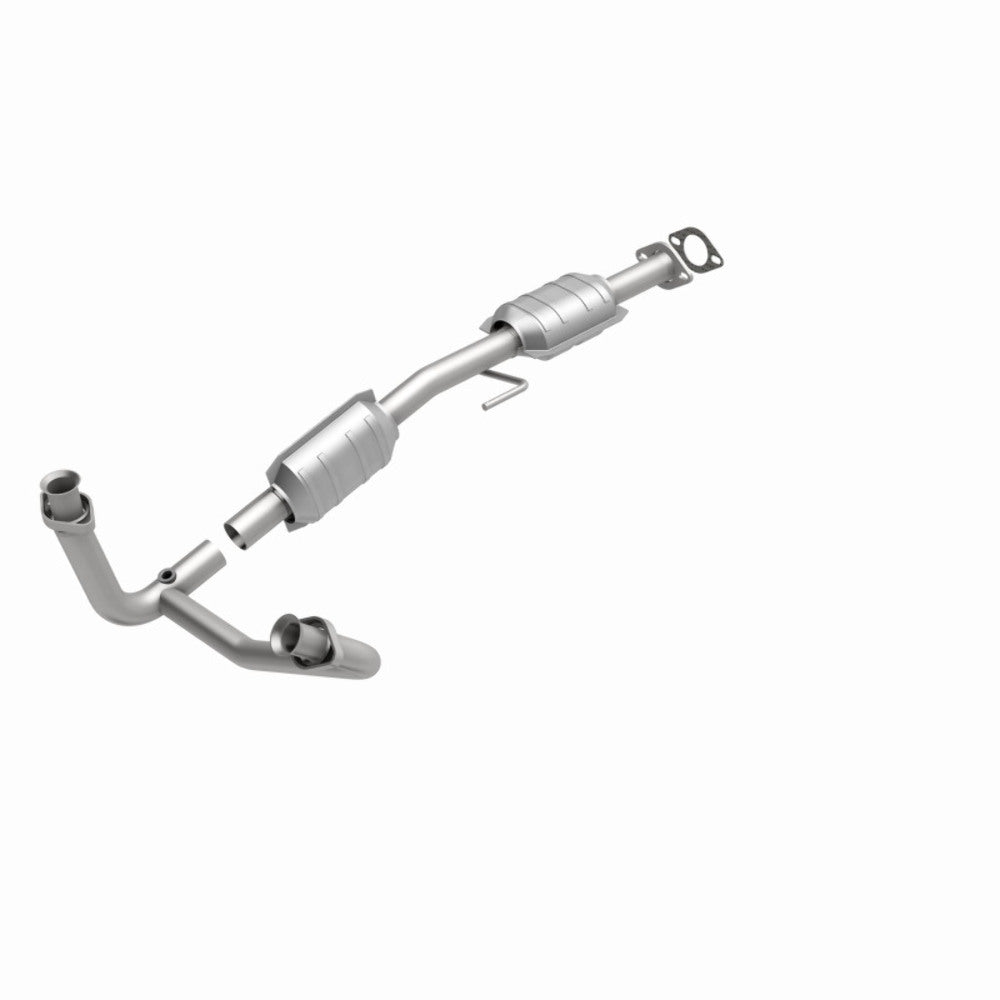 MagnaFlow direct-fit catalytic converter for 1986-1997 Ford stainless steel Federal EPA compliant OBDII 93304