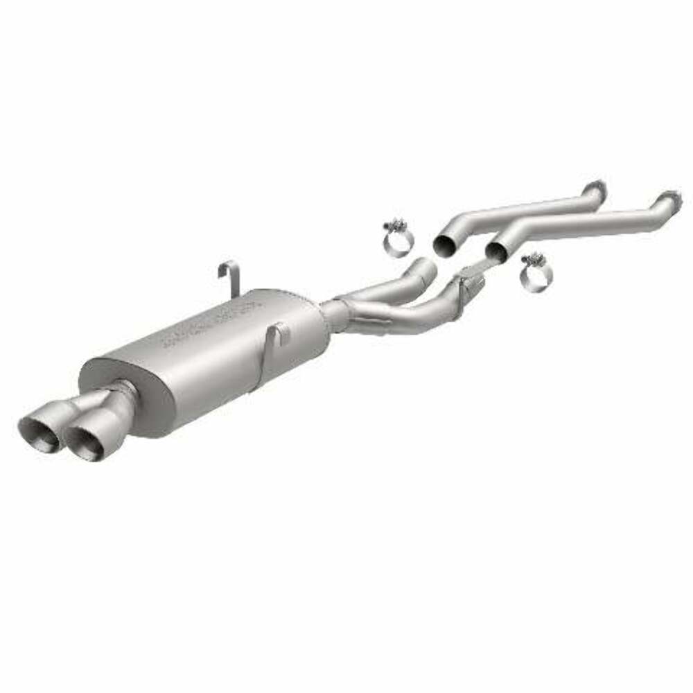 MagnaFlow cat-back exhaust system for 1987-1991 BMW stainless steel polished 16535