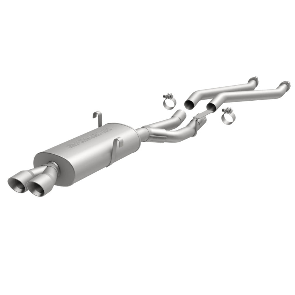 MagnaFlow cat-back exhaust system for 1987-1991 BMW stainless steel polished 16535