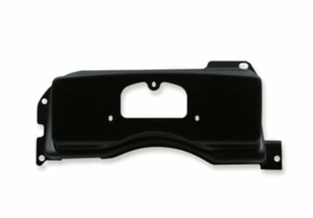 Holley EFI 1987-1993 Mustang Dash Bezels for Racepak Dashes 553-450 for 1987-1993 Ford Mustang black