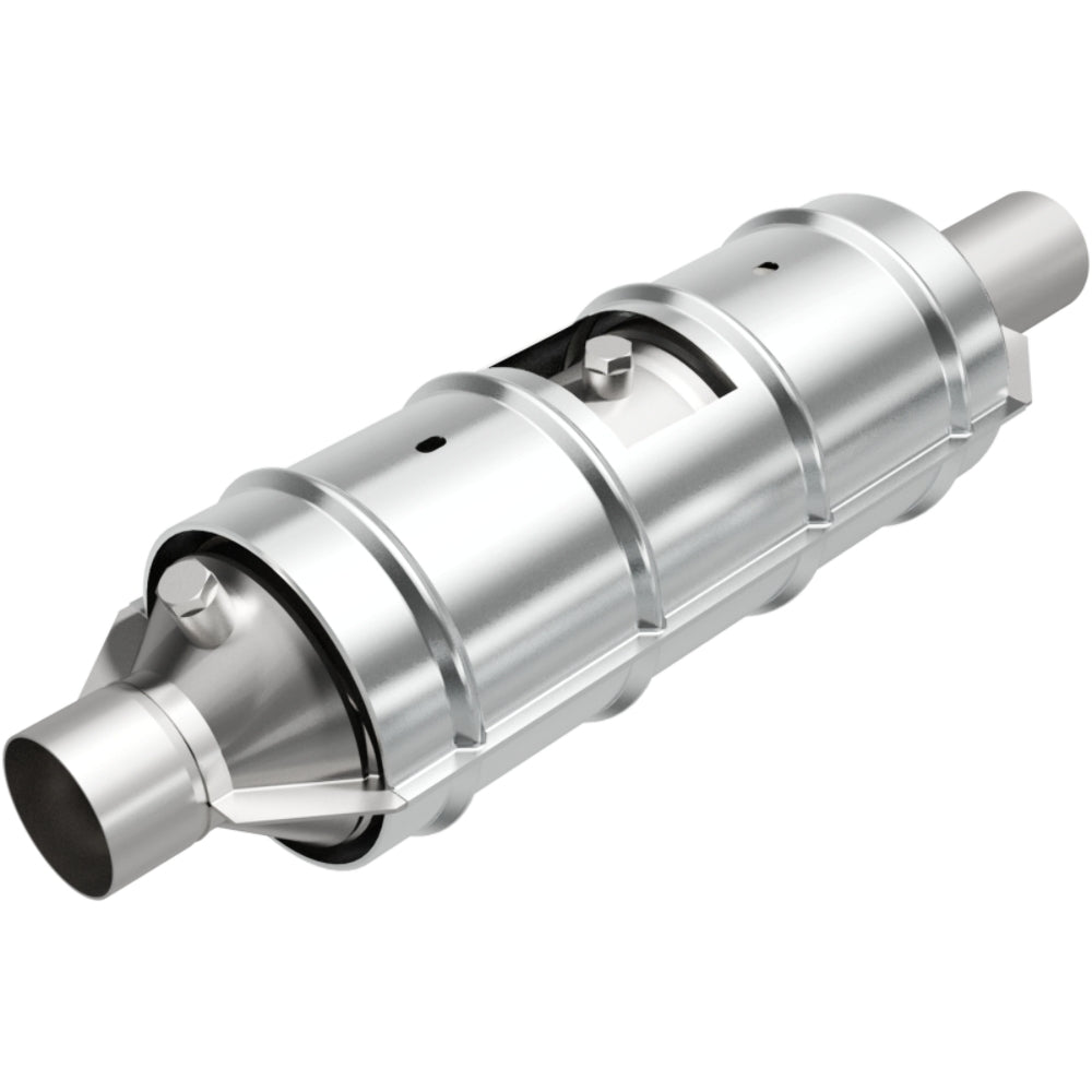 MagnaFlow direct-fit catalytic converter for 1987-1995 Ford stainless steel CARB compliant 339301